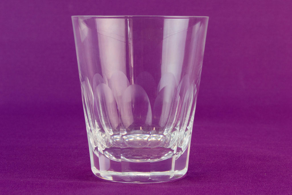 4 Whitefriars whisky glass tumblers