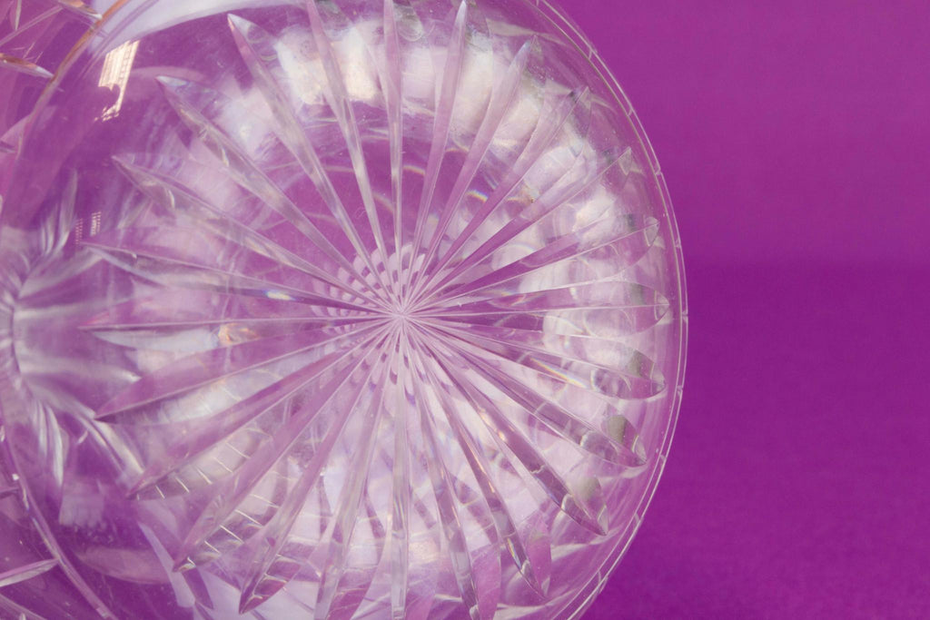 Globular port decanter, English late 19th C