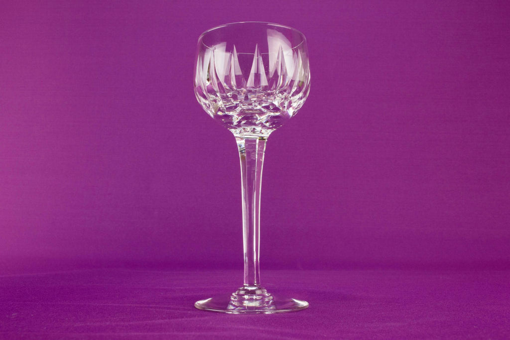 5 Stuart wine glasses, English 1970s