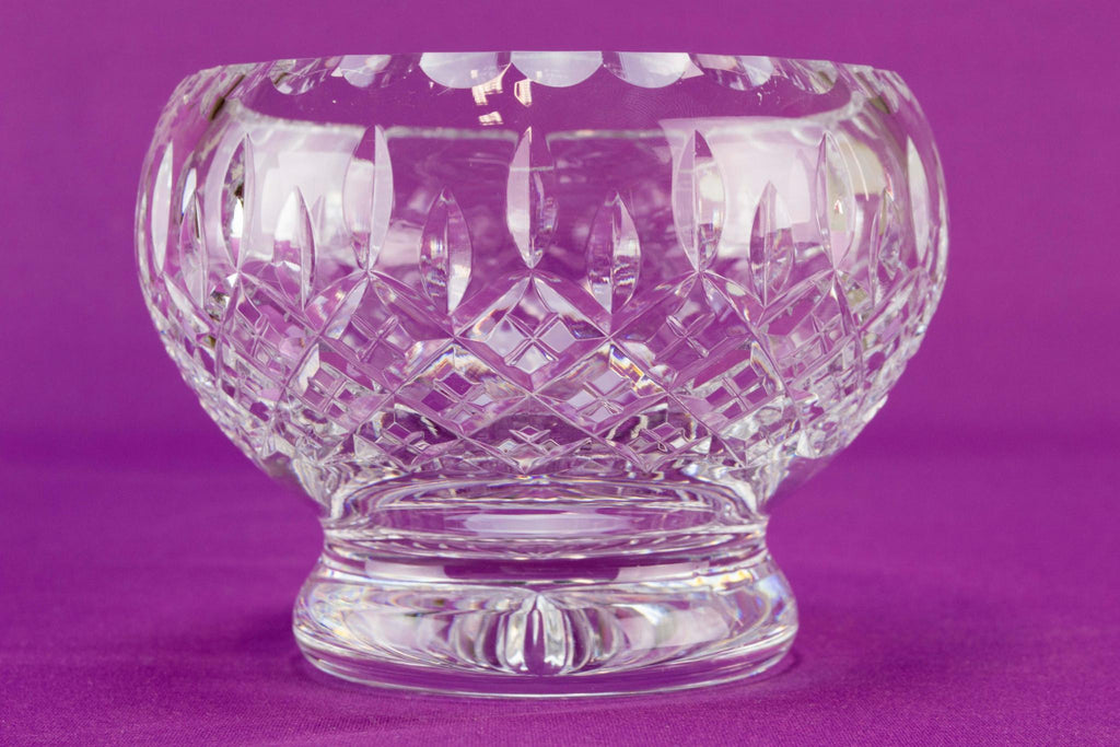 Royal Brierley cut glass bowl
