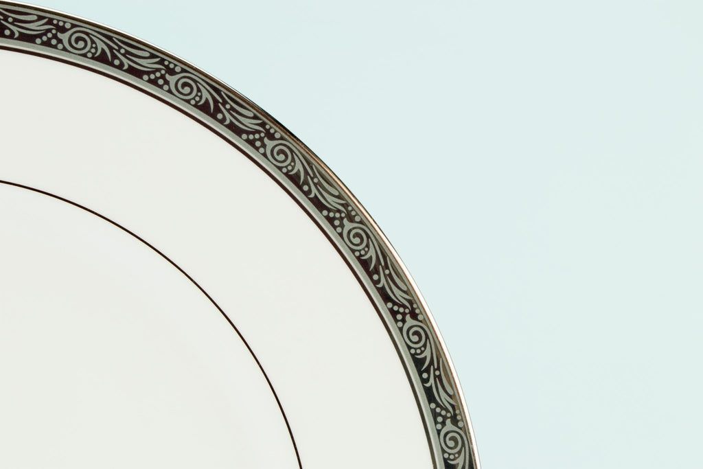 2 Royal Worcester bone china plates