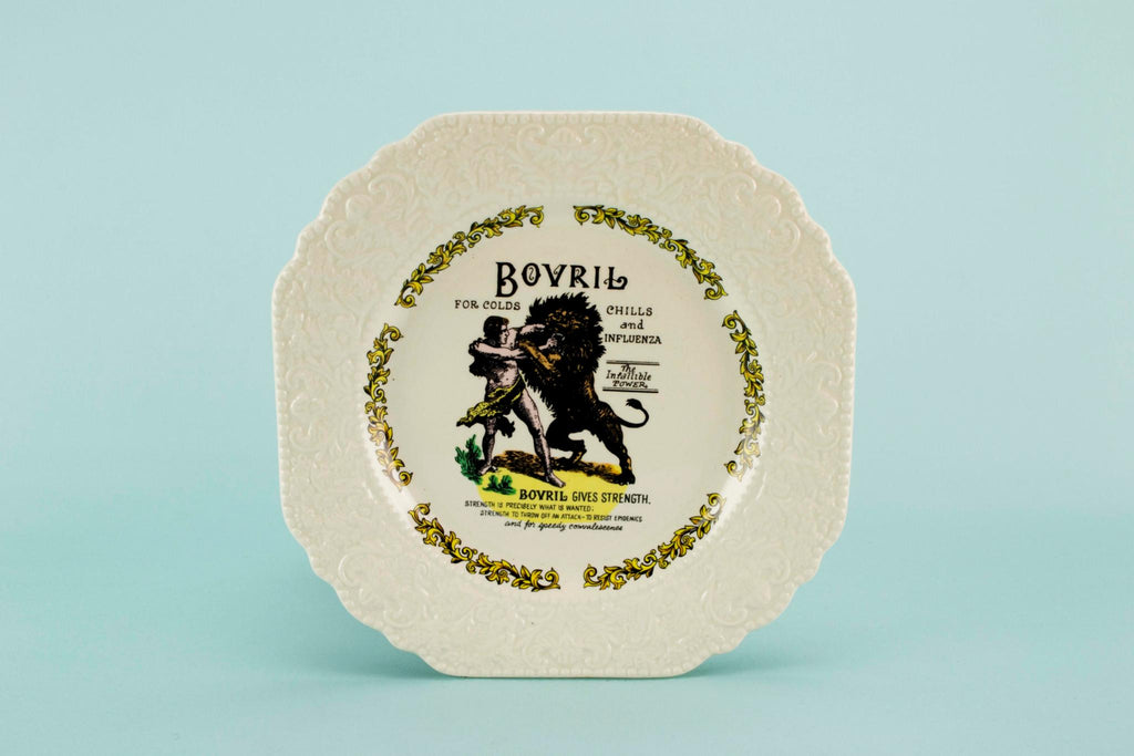 Novelty serving plate Bovril