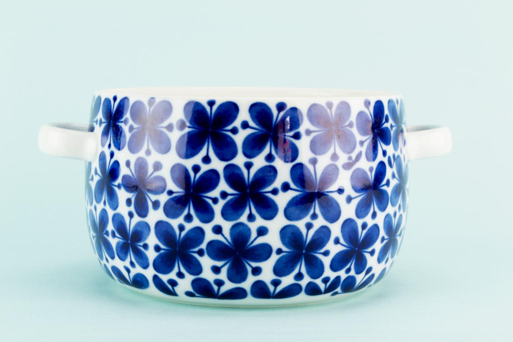 Blue and White Mon Amie Casserole