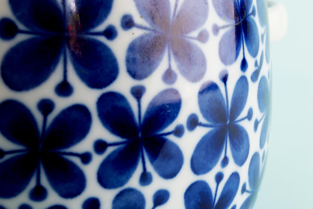 Blue and White Mon Amie Casserole