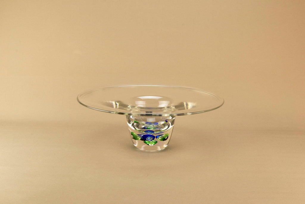Large Langham decorative glass bowl