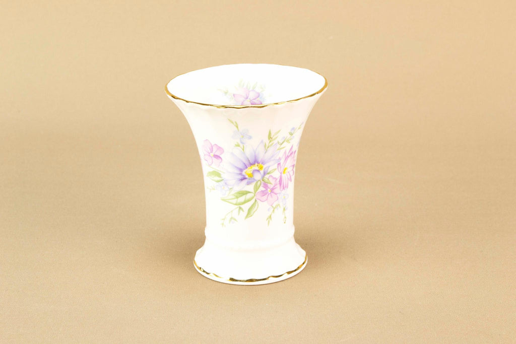 Small bone china vase