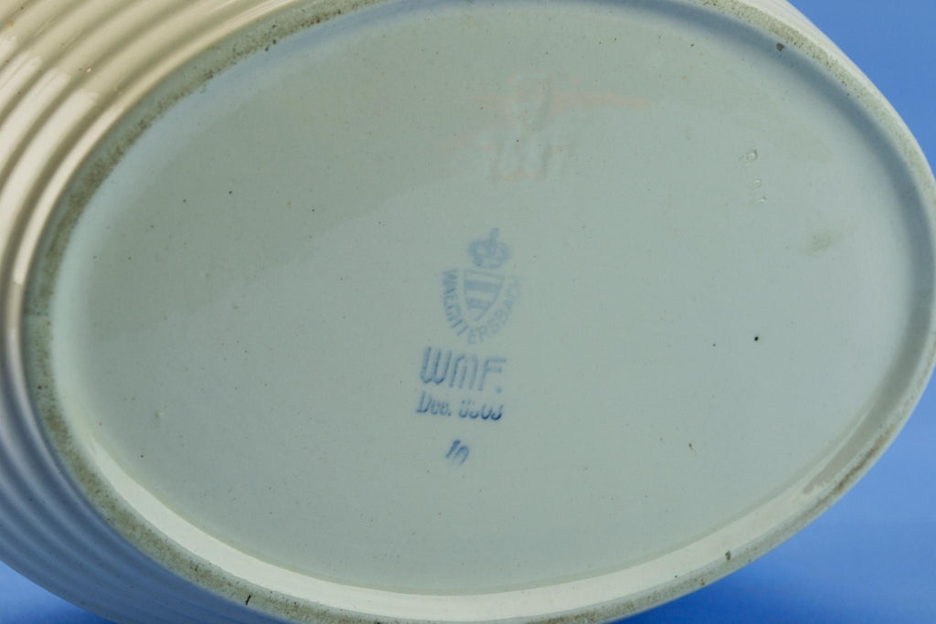 WMF ceramic caddy storage jar, German 1930s