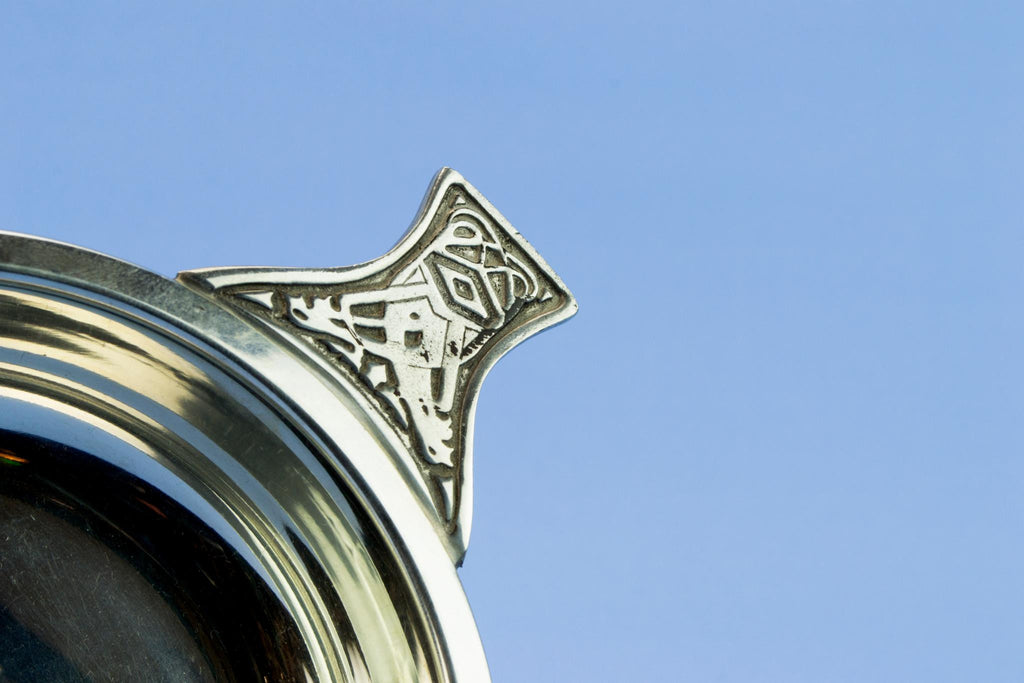 Scottish silver plated quaich