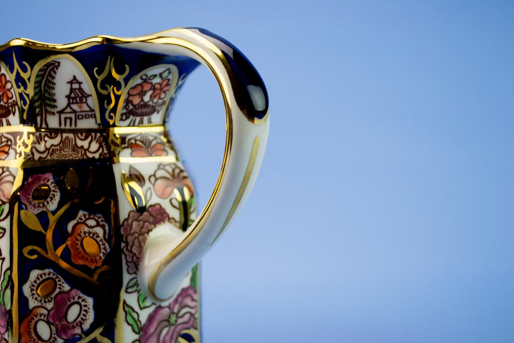 Masons floral milk jug