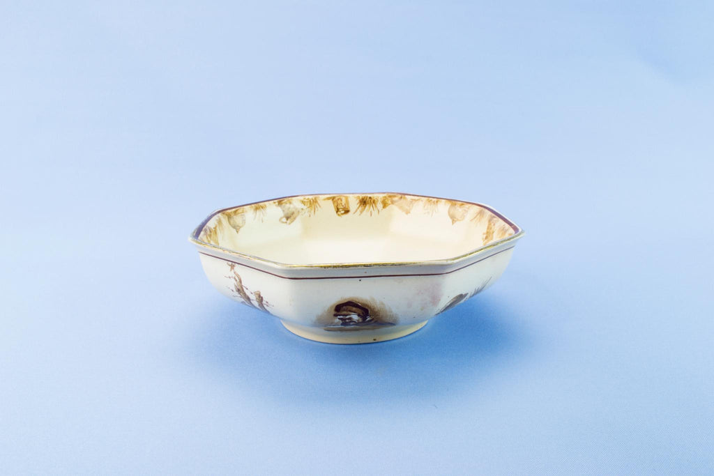 Bairnsfather Ware commemorative bowl, English 1920s