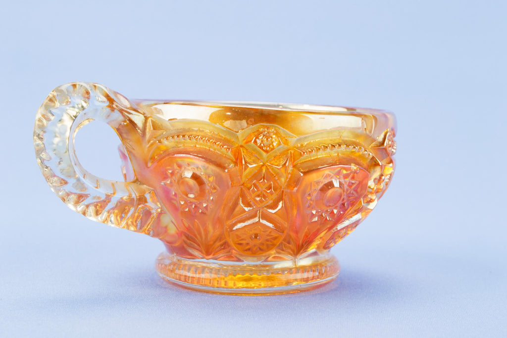 6 glass punch cups
