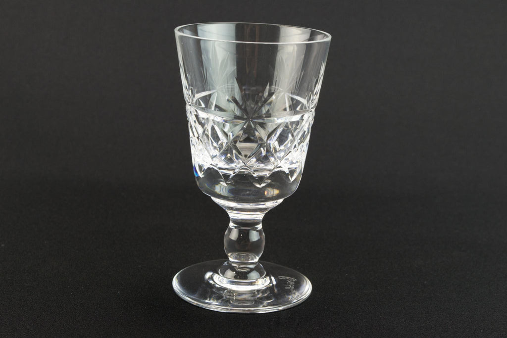 5 Royal Brierley port glasses