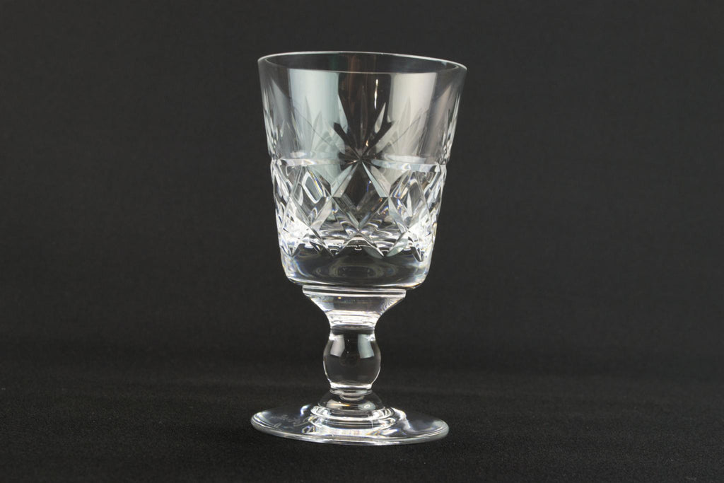 5 Royal Brierley port glasses