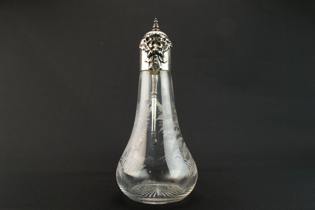 Large Aesthetic Movement table wine jug, English 1800s