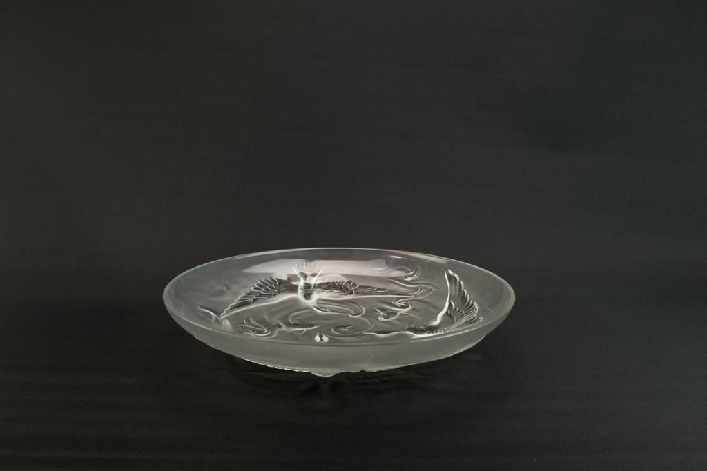 Large Verlys Glass Bowl, America 1940s