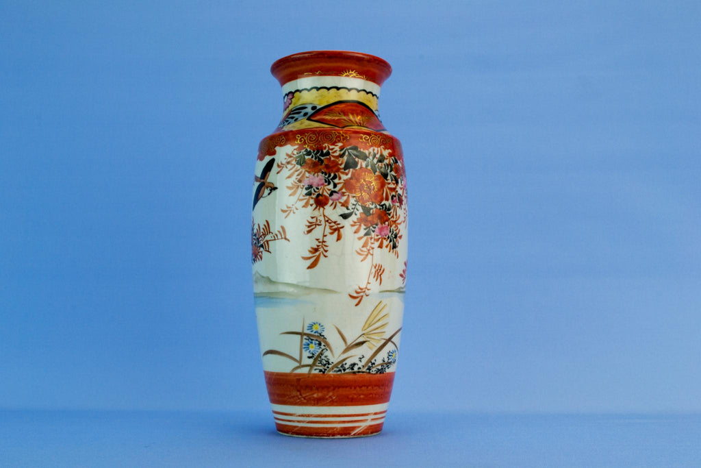 Porcelain Kutani vase, Japanese circa 1900