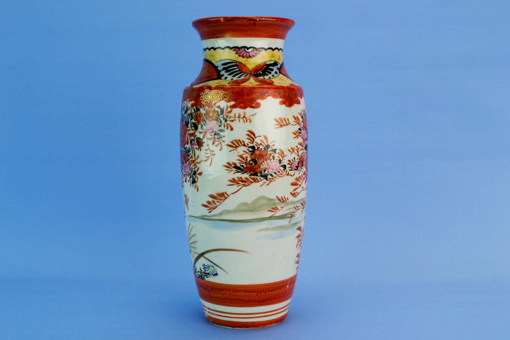 Porcelain Kutani vase, Japanese circa 1900