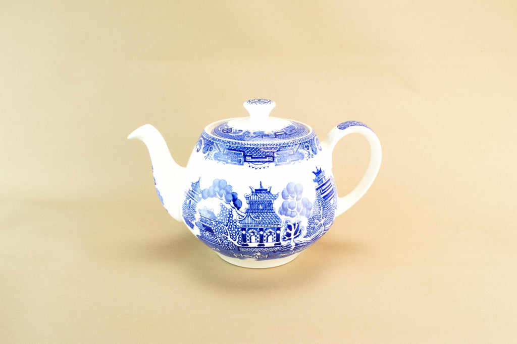 Blue willow Alfred Meakin teapot