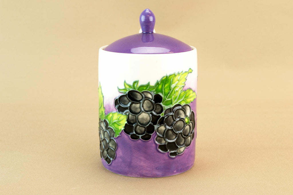 Ceramic Jam pot and spoon