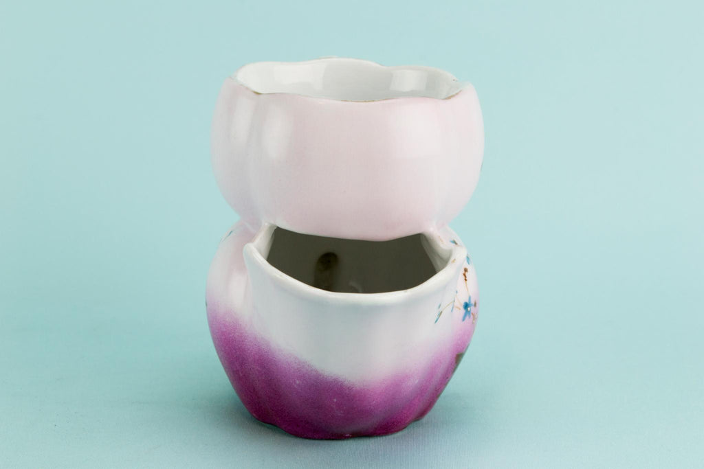 Purple shaving mug, German early 1900s