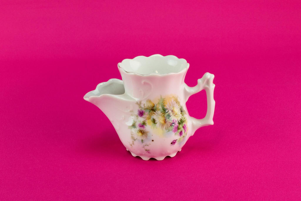 Daisies shaving mug, German early 1900s