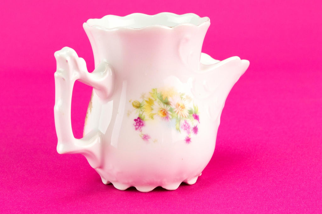 Daisies shaving mug, German early 1900s