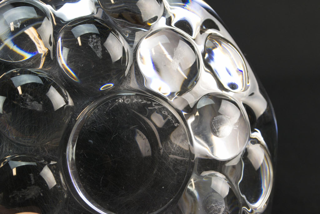 Heavy Orrefors Crystal bowl, Swedish circa 1970