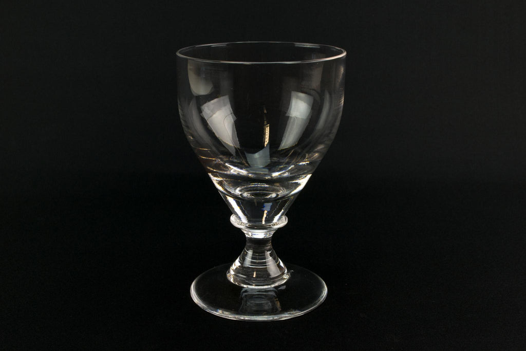 Large Whitefriars wine glass