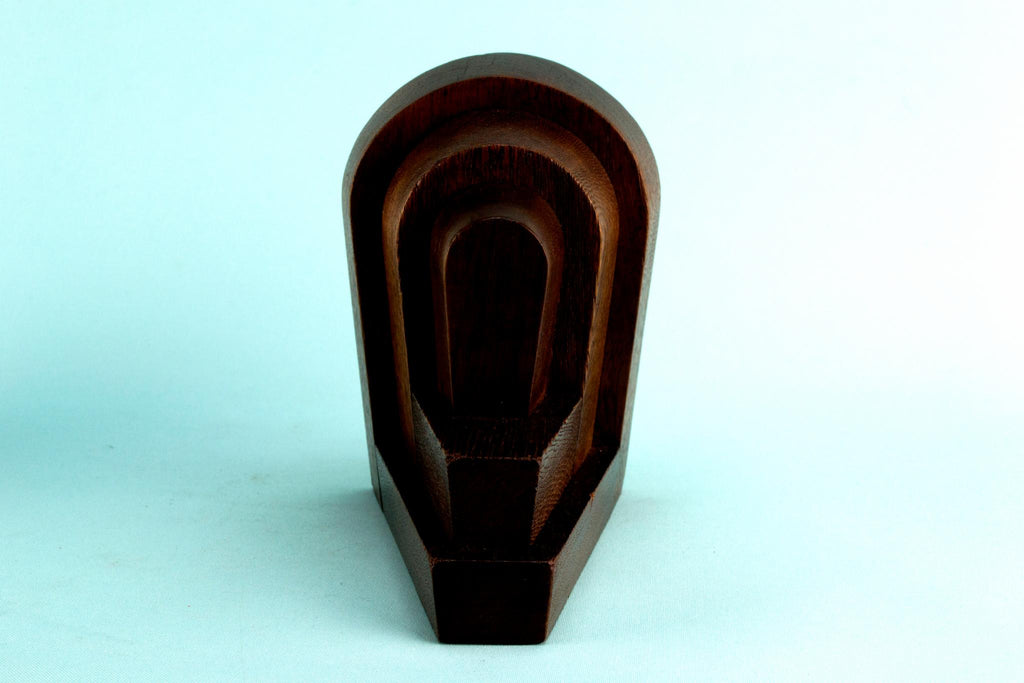 1960s Mid-Century Modern Wooden Bookends