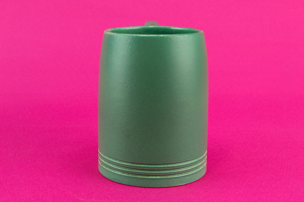 Wedgwood Keith Murray green tankard, English 1930s