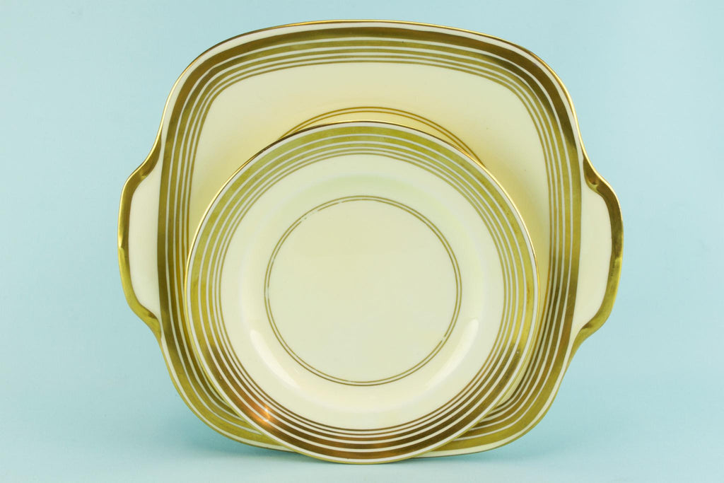 Art Deco tea set for 6, English 1920s