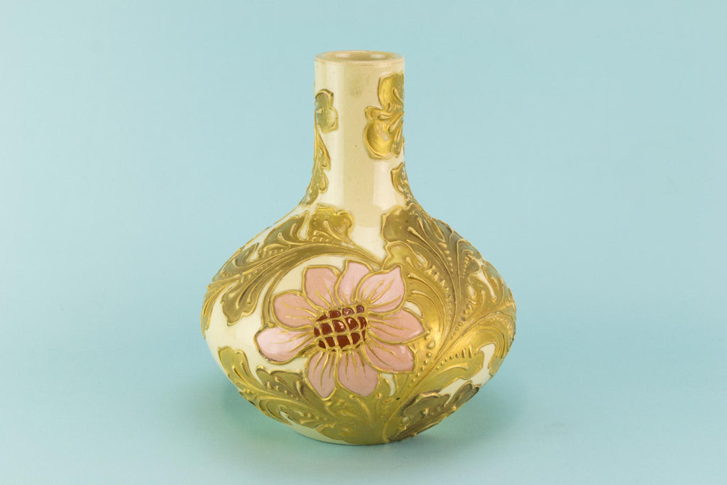 Arts & Crafts floral vase by Wedgwood, English 19th century