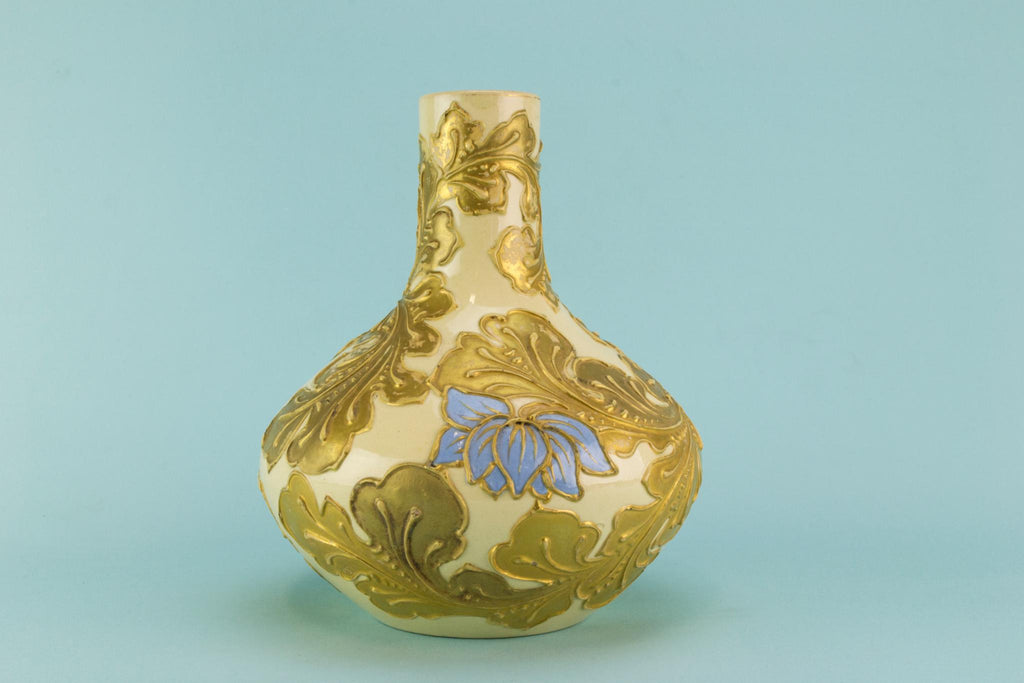 Arts & Crafts floral vase by Wedgwood, English 19th century