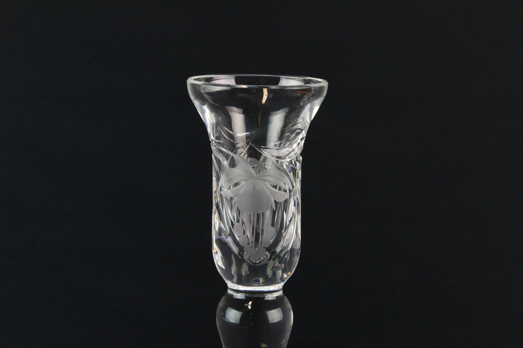 Royal Brierley crystal candlestick