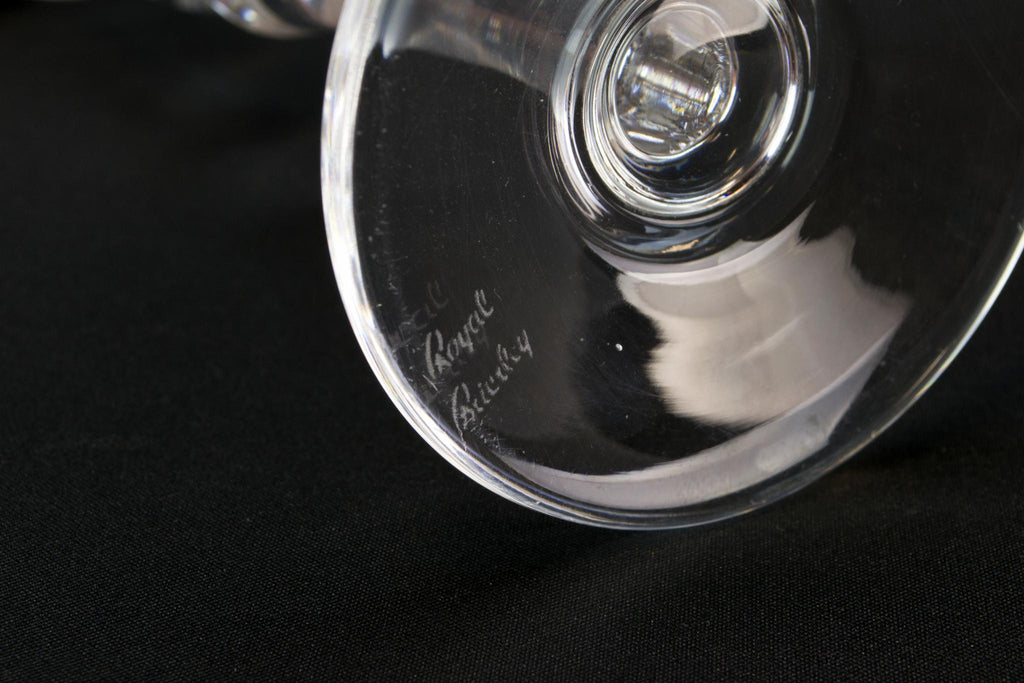 Royal Brierley crystal candlestick