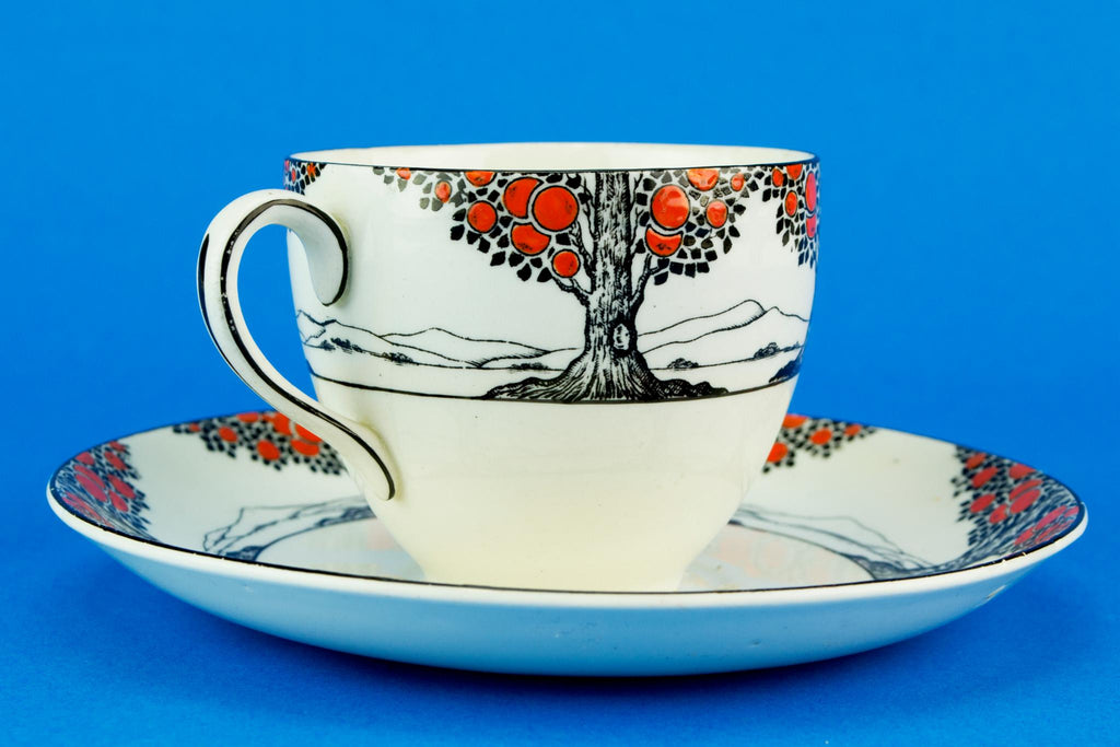 Orange Tree tea set, English Art Deco 1920s