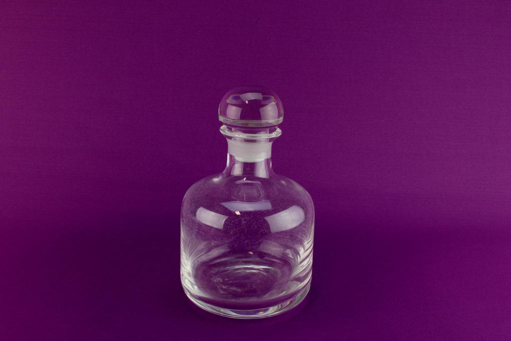 Blown glass decanter