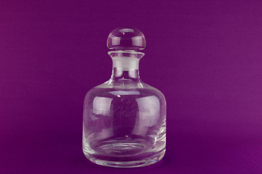 Blown glass decanter