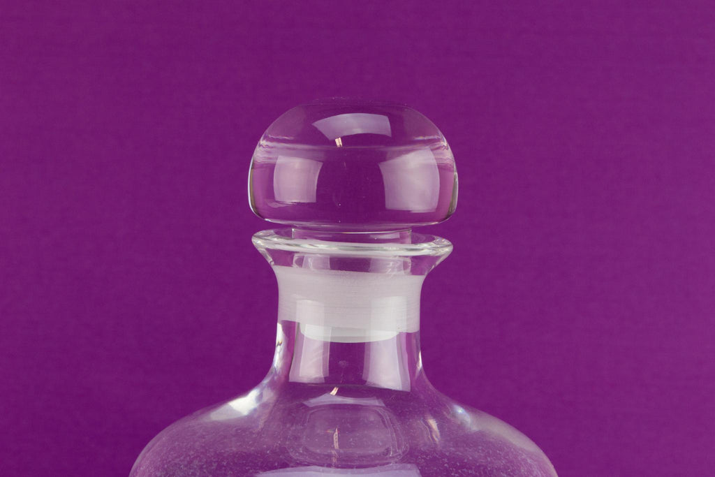Blown glass decanter