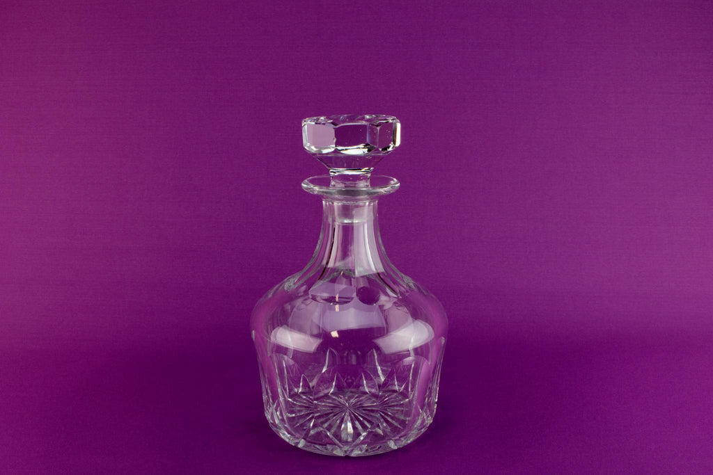 Tudor Crystal Frobisher cut glass decanter