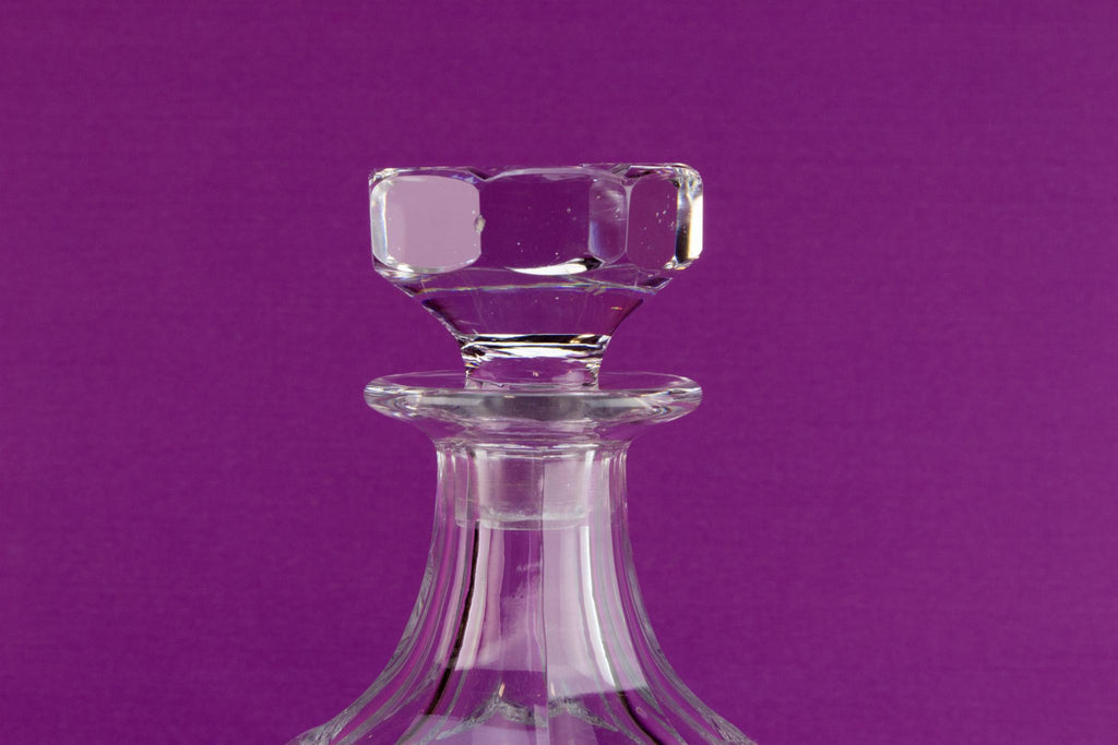 Tudor Crystal Frobisher cut glass decanter