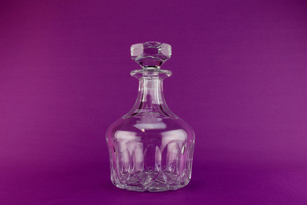 Tudor Crystal Frobisher cut glass decanter