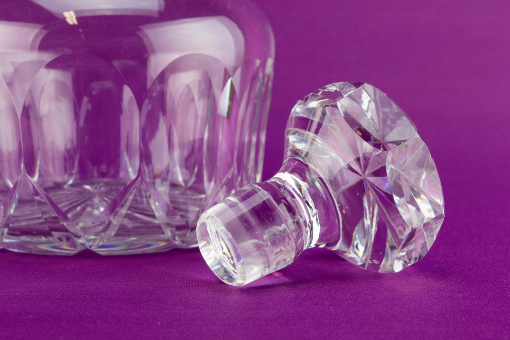 Tudor Crystal Frobisher cut glass decanter