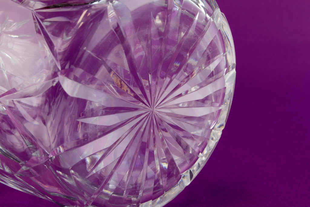 Tudor Crystal Frobisher cut glass decanter