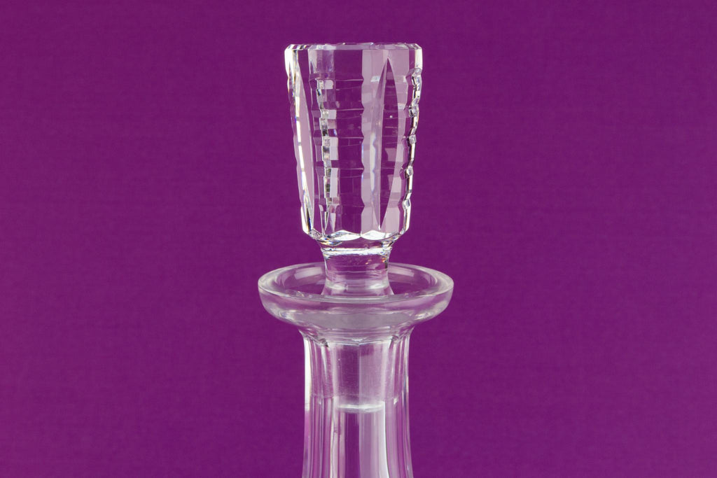 Waterford crystal tall decanter
