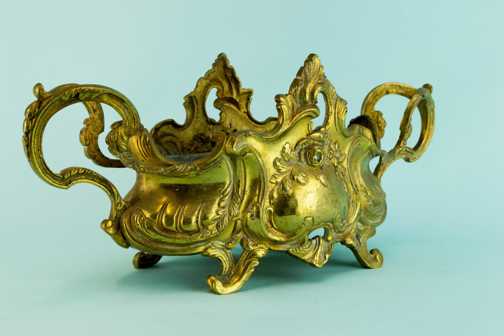 Ormolu gilt bronze planter, French mid 19th century