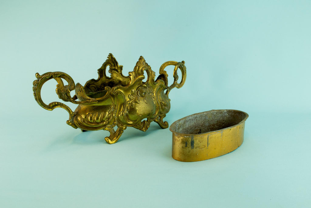 Ormolu gilt bronze planter, French mid 19th century