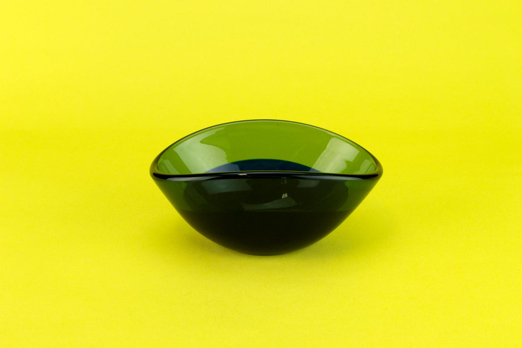Mid Century Modern glass bowl 1960s