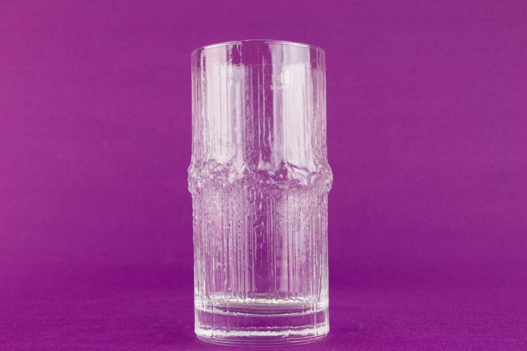 3 Highball glasses by Iittala, Finland 1970s