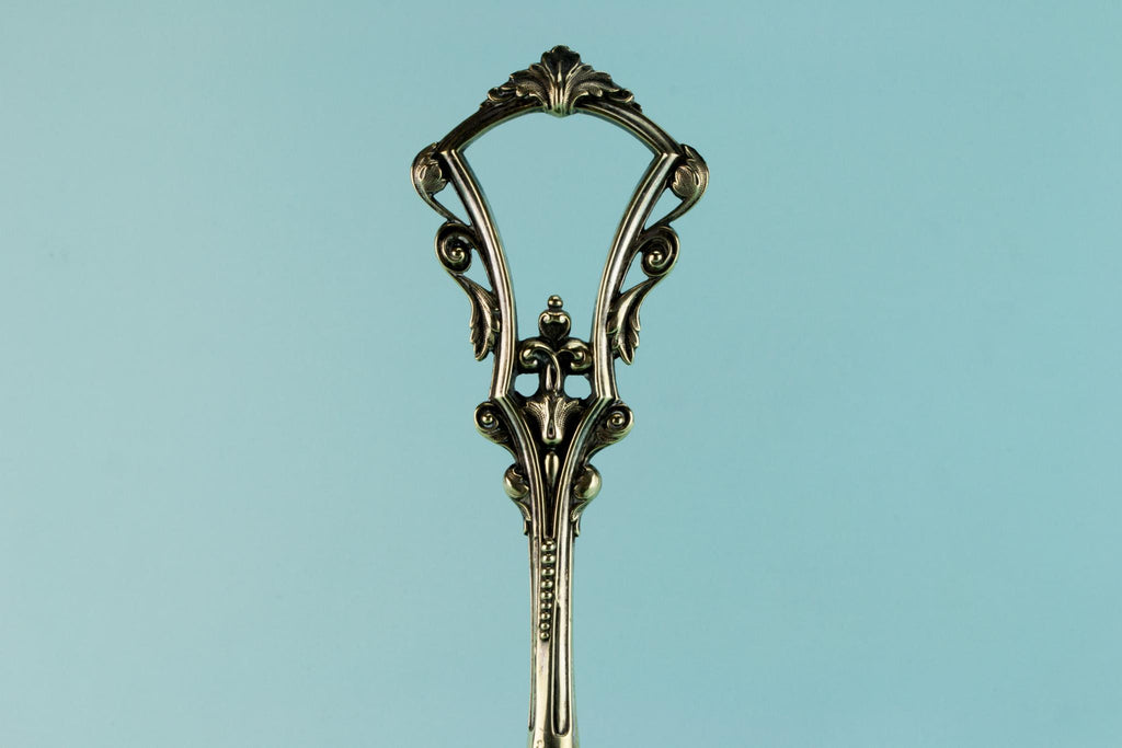 Silver plated 2 bottle wine carrier, English 19th century